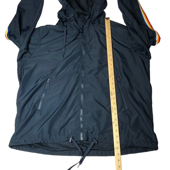 Zyia Active NWT Navy Rainbow Bomber Hooded Full Zip‎ Jacket Size XXL - Picture 9 of 13